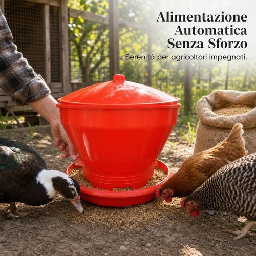 Mangiatoia per pollame - mangiatoia,